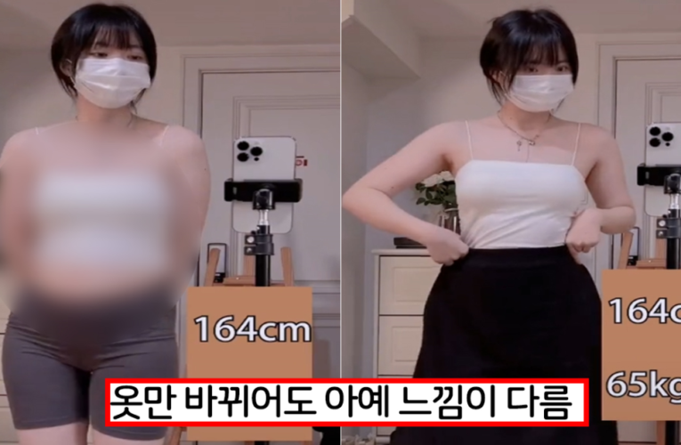 진짜 딱 이런 몸매 많을껄 사실 많다는 164cm 65kg 여자 현실 체형jpg