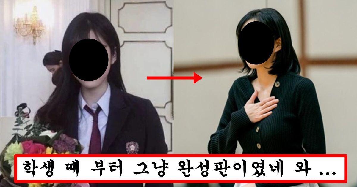 누가 봐도 성형 많이 한 줄 알았는데 자연미인 인증해서 떡상중인 여배우