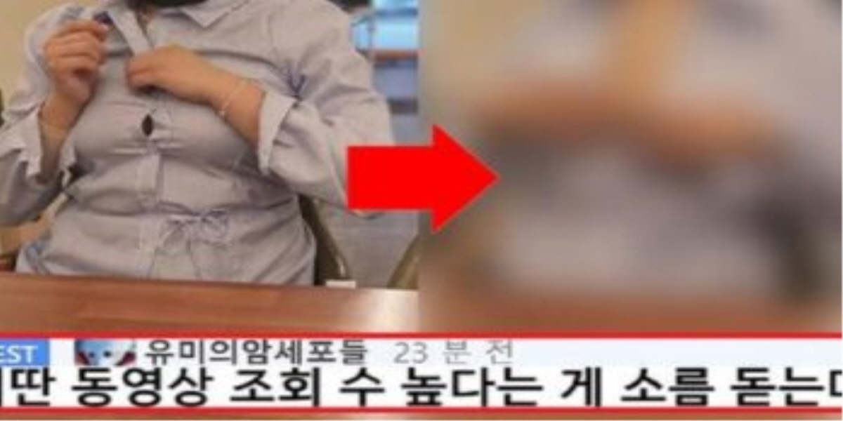 요즘 아줌마들이 사이에서 유행이라는 브이로그 노출 수준